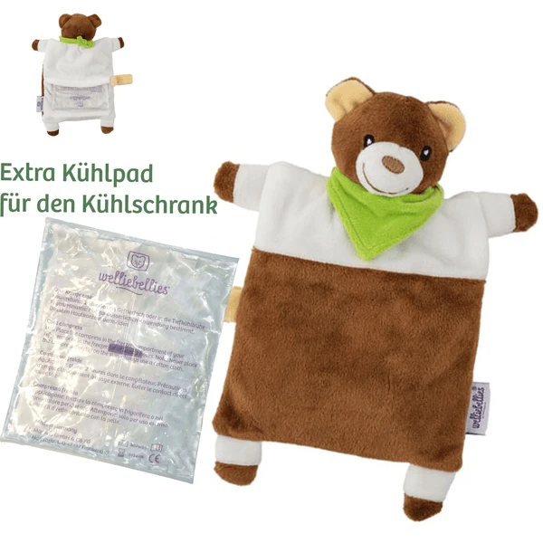 Welliebellies ® Knuffeldoek Beer 6 Welliebellies ® Knuffeldoek Beer - Afbeelding 4