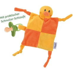 Welliebellies ® Knuffeldoekje Eend -MiniMoois welliebellies knuffeldoekje eend a334360 3