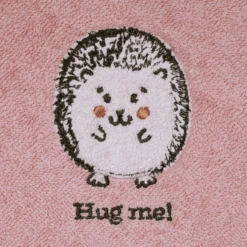 WÖRNER SÜDFROTTIER Badhanddoek Egel Roze -MiniMoois woerner suedfrottier badhanddoek egel roze a384381 1