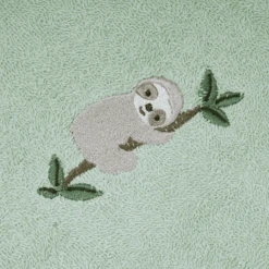 WÖRNER SÜDFROTTIER Badhanddoek Luiaard Hello Liv -MiniMoois woerner suedfrottier badhanddoek luiaard hello liv a384786 1