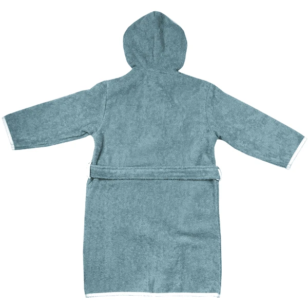 WÖRNER SÜDFROTTIER Badjas Egel Blauw 4 WÖRNER SÜDFROTTIER Badjas Egel Blauw - Afbeelding 2