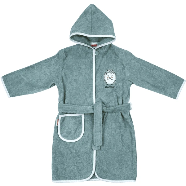 WÖRNER SÜDFROTTIER Badjas Egel Blauw 3 WÖRNER SÜDFROTTIER Badjas Egel Blauw