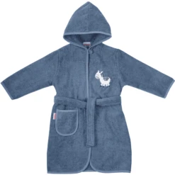 WÖRNER SÜDFROTTIER Badjas Zebra Donkerblauw