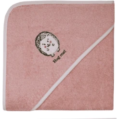 WÖRNER SÜDFROTTIER Set Washandje + Badcape Egel Roze 8 WÖRNER SÜDFROTTIER Set Washandje + Badcape Egel Roze -MiniMoois woerner suedfrottier set washandje badcape egel roze a384386 1