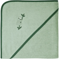 WÖRNER SÜDFROTTIER Set Washandje + Badcape Luiaard Hello Liv -MiniMoois woerner suedfrottier set washandje badcape luiaard hello liv a384790 1