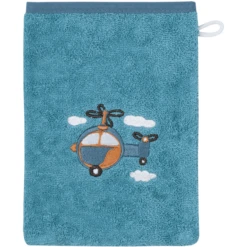 WÖRNER SÜDFROTTIER Washandje Helicopter Blauw