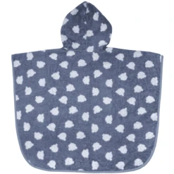 WÖRNER SÜDFROTTIER Zwemponcho Jac. Teddy Blauw -MiniMoois woerner suedfrottier zwemponcho jac teddy blauw a383649 1